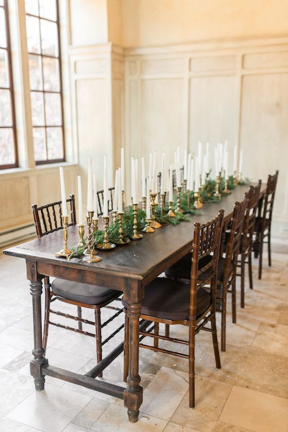  1920s Inspired Green and Gold Wedding Inspiration