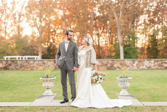  1920s Inspired Green and Gold Wedding Inspiration