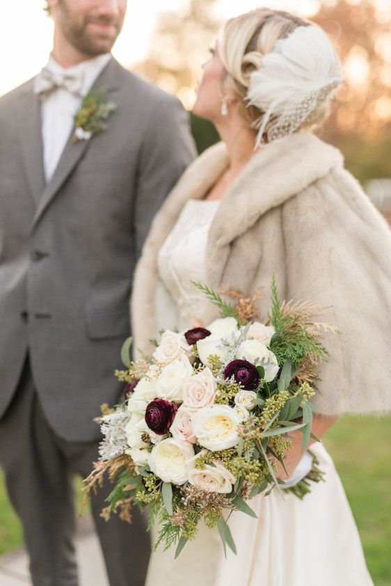  1920s Inspired Green and Gold Wedding Inspiration