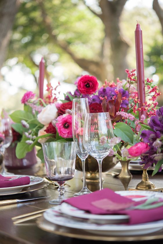 A Rich and Romantic Autumn Fête