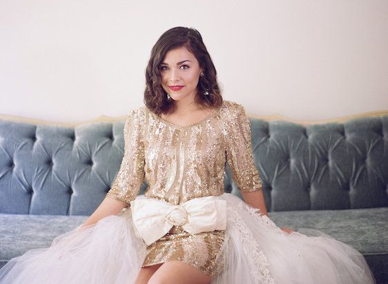 Cranberry Cocktails and Glam Holiday Party Outfits