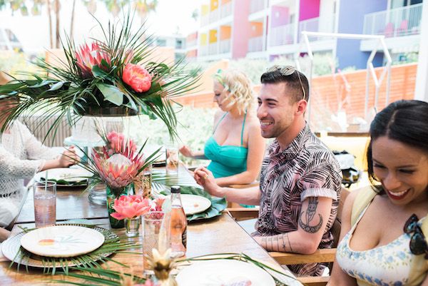  Retro Glam Palm Springs Bachelorette Party