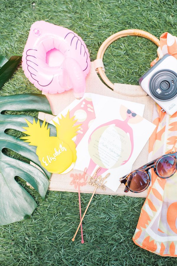  Retro Glam Palm Springs Bachelorette Party