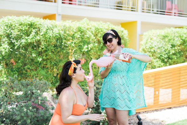  Retro Glam Palm Springs Bachelorette Party