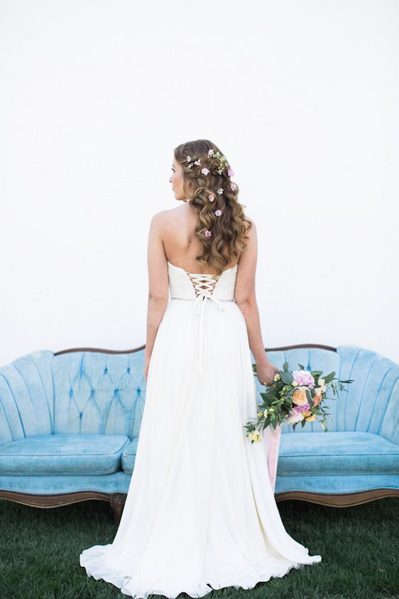  Garden Glam Bridal Inspiration, M. Felt Photography, Bloomers Flowers & Gifts