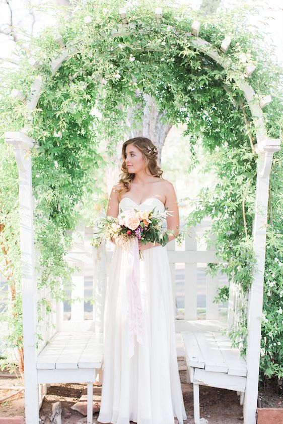  Garden Glam Bridal Inspiration, M. Felt Photography, Bloomers Flowers & Gifts