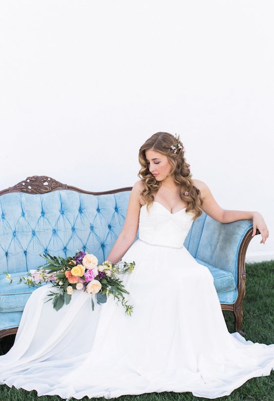  Garden Glam Bridal Inspiration, M. Felt Photography, Bloomers Flowers & Gifts