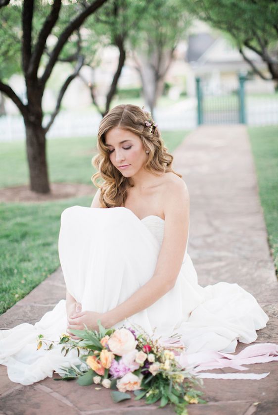  Garden Glam Bridal Inspiration, M. Felt Photography, Bloomers Flowers & Gifts