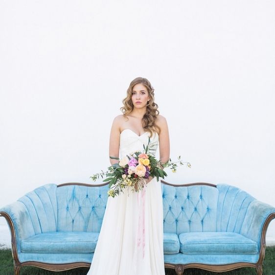  Garden Glam Bridal Inspiration, M. Felt Photography, Bloomers Flowers & Gifts