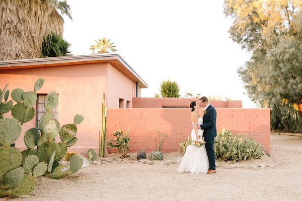  A Joshua Tree Bohemian Desert Wedding