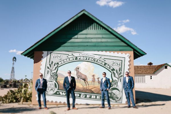  A Joshua Tree Bohemian Desert Wedding