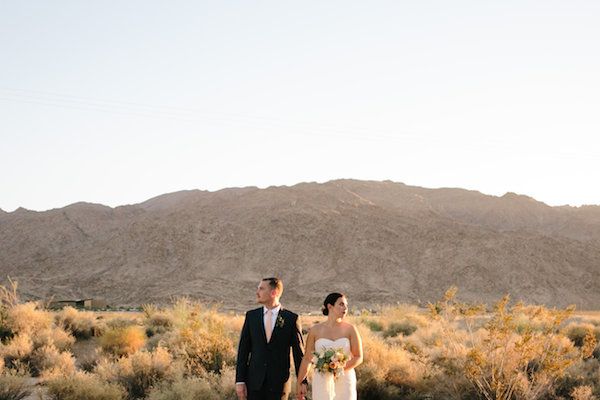  A Joshua Tree Bohemian Desert Wedding