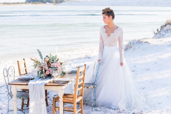  French Infused Coastal Wedding Inspiration