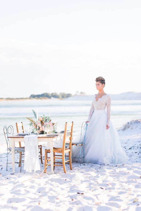  French Infused Coastal Wedding Inspiration