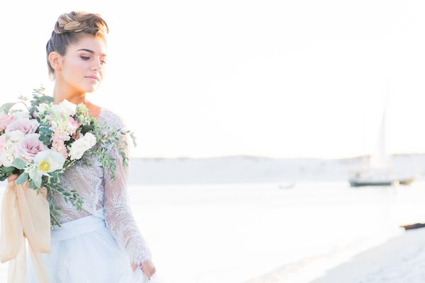  French Infused Coastal Wedding Inspiration