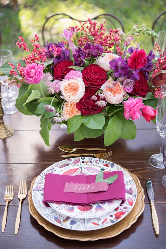 A Rich and Romantic Autumn Fête