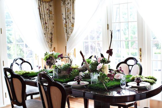  Marsala Tabletop Design with Succulents, Amy Anaiz Photography, Floral Design by Glen Head Flower Shop, Calligraphy by Eliza Gwendalyn