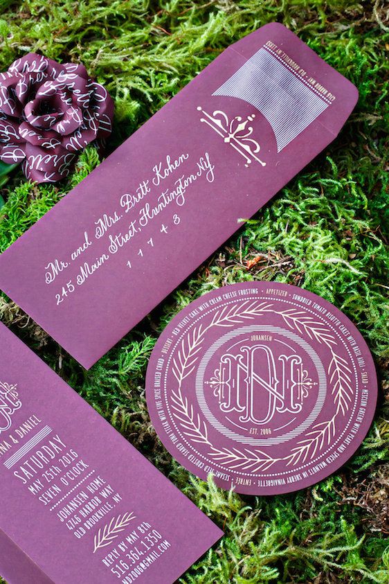  Marsala Tabletop Design with Succulents, Amy Anaiz Photography, Floral Design by Glen Head Flower Shop, Calligraphy by Eliza Gwendalyn