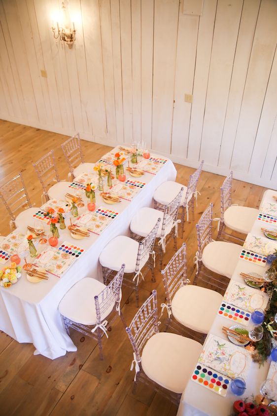 A Colorful Watercolor Inspired Party with Painterly Days, Kristy Rice for the Artful Life, Photography by Seneca, Patchwork Planning