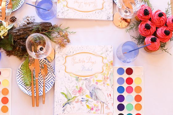 A Colorful Watercolor Inspired Party with Painterly Days, Kristy Rice for the Artful Life, Photography by Seneca, Patchwork Planning
