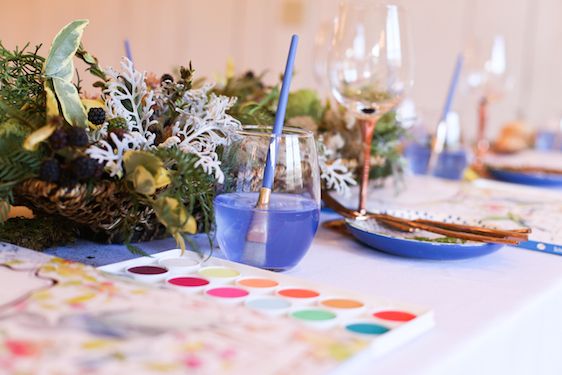 A Colorful Watercolor Inspired Party with Painterly Days, Kristy Rice for the Artful Life, Photography by Seneca, Patchwork Planning