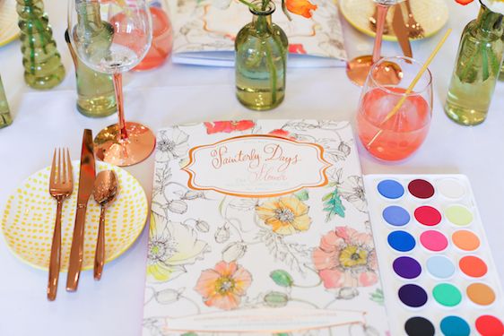 A Colorful Watercolor Inspired Party with Painterly Days, Kristy Rice for the Artful Life, Photography by Seneca, Patchwork Planning