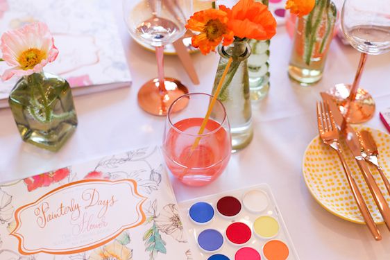 A Colorful Watercolor Inspired Party with Painterly Days, Kristy Rice for the Artful Life, Photography by Seneca, Patchwork Planning