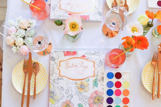 A Colorful Watercolor Inspired Party with Painterly Days, Kristy Rice for the Artful Life, Photography by Seneca, Patchwork Planning