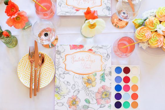 A Colorful Watercolor Inspired Party with Painterly Days, Kristy Rice for the Artful Life, Photography by Seneca, Patchwork Planning