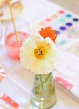 A Colorful Watercolor Inspired Party with Painterly Days, Kristy Rice for the Artful Life, Photography by Seneca, Patchwork Planning