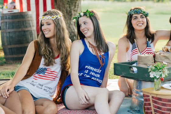  A 4th of July Picnic with Purpose, Shauna Veasey Photography, Concept by Conscious American, Design & Styling by J.Elliot Style, Wildcraft Flowers