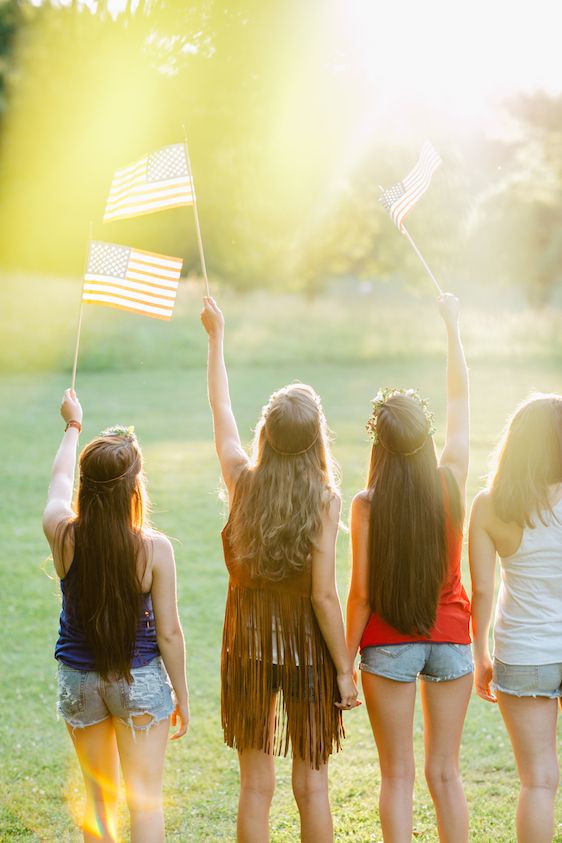  A 4th of July Picnic with Purpose, Shauna Veasey Photography, Concept by Conscious American, Design & Styling by J.Elliot Style, Wildcraft Flowers