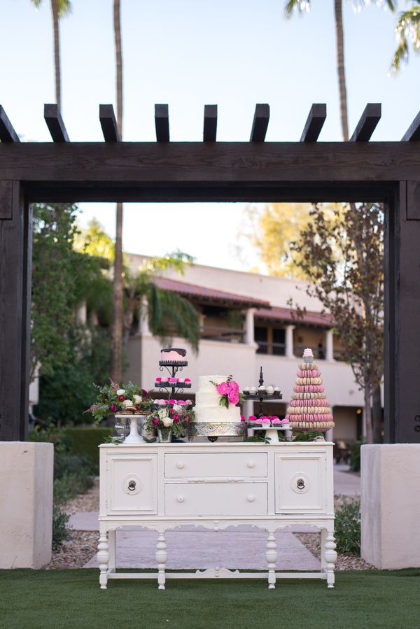  Bright Pink Arizona Wedding Inspiration