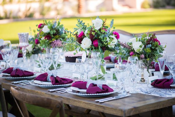  Bright Pink Arizona Wedding Inspiration