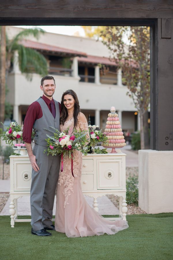  Bright Pink Arizona Wedding Inspiration