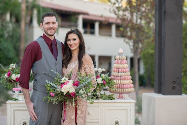  Bright Pink Arizona Wedding Inspiration