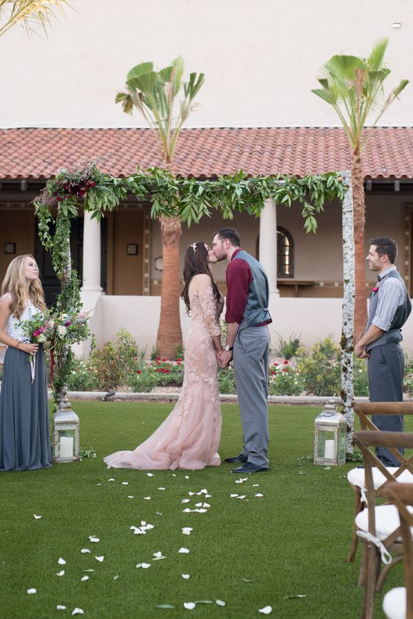  Bright Pink Arizona Wedding Inspiration