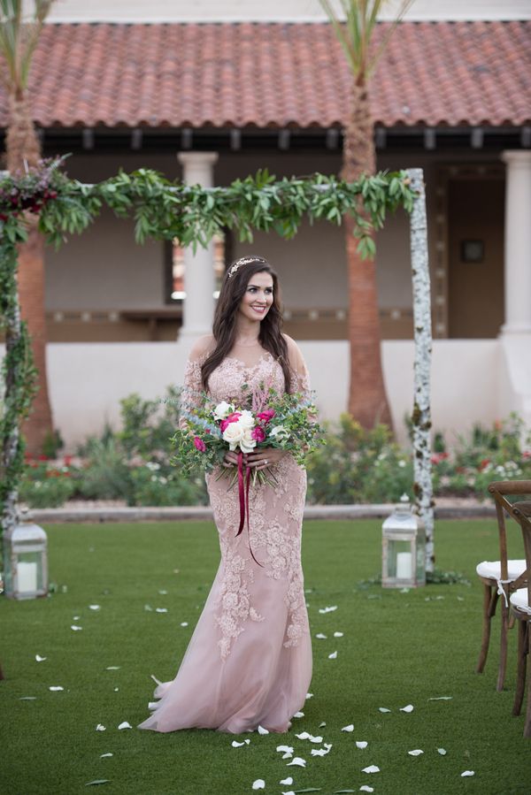  Bright Pink Arizona Wedding Inspiration