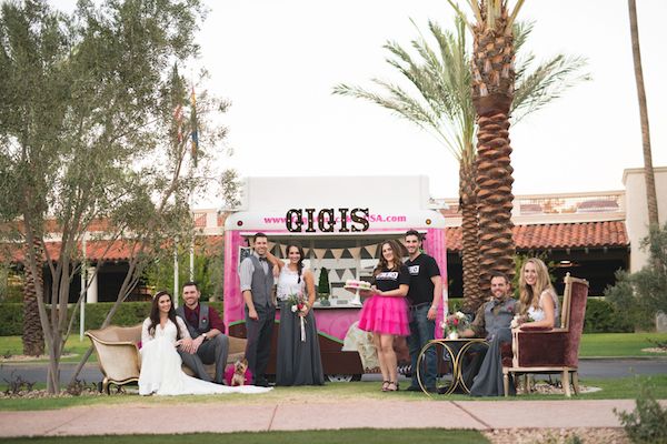  Bright Pink Arizona Wedding Inspiration