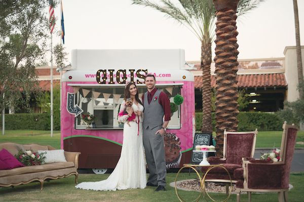  Bright Pink Arizona Wedding Inspiration