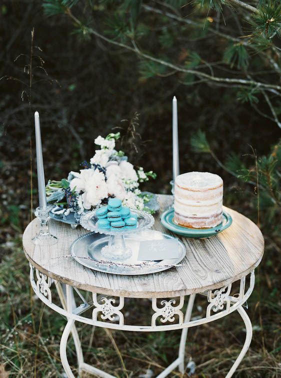  Icy Winter Blues: A Styled Bridal Session, Brianne Photography, He Loves Me Flowers