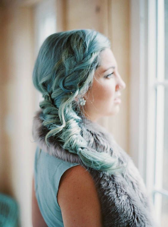  Icy Winter Blues: A Styled Bridal Session, Brianne Photography, He Loves Me Flowers