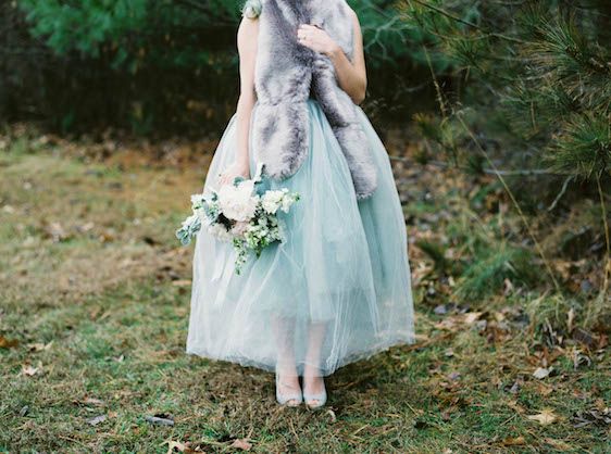  Icy Winter Blues: A Styled Bridal Session, Brianne Photography, He Loves Me Flowers