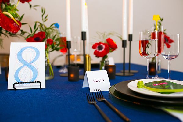 Fun and Modern Pop Art Wedding Inspiration 