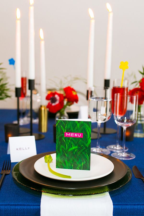 Fun and Modern Pop Art Wedding Inspiration 