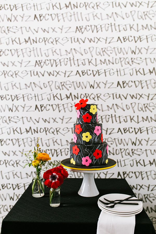 Fun and Modern Pop Art Wedding Inspiration 