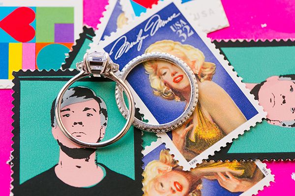 Fun and Modern Pop Art Wedding Inspiration 