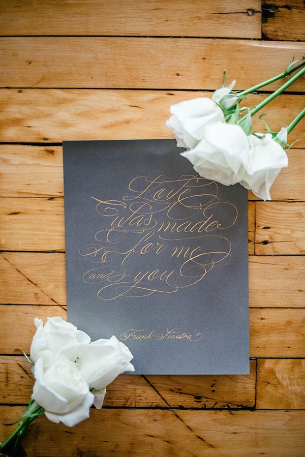 Industrial Wedding Inspiration with a Big Dash of Glam