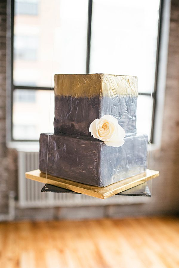 Industrial Wedding Inspiration with a Big Dash of Glam