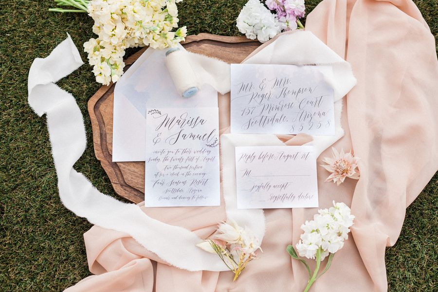  Dainty European Wedding Inspiration in the Desert